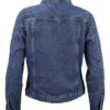 Top Gun Maverick Jennifer Connelly Blue Denim Trucker Jacket Back