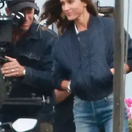 Top Gun Maverick Jennifer Connelly Cotton Quilted Navy Jacket