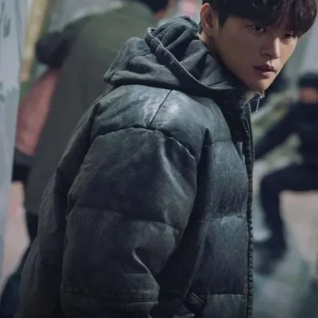 Twelve 2025 Seo In guk Black Puffer Jacket