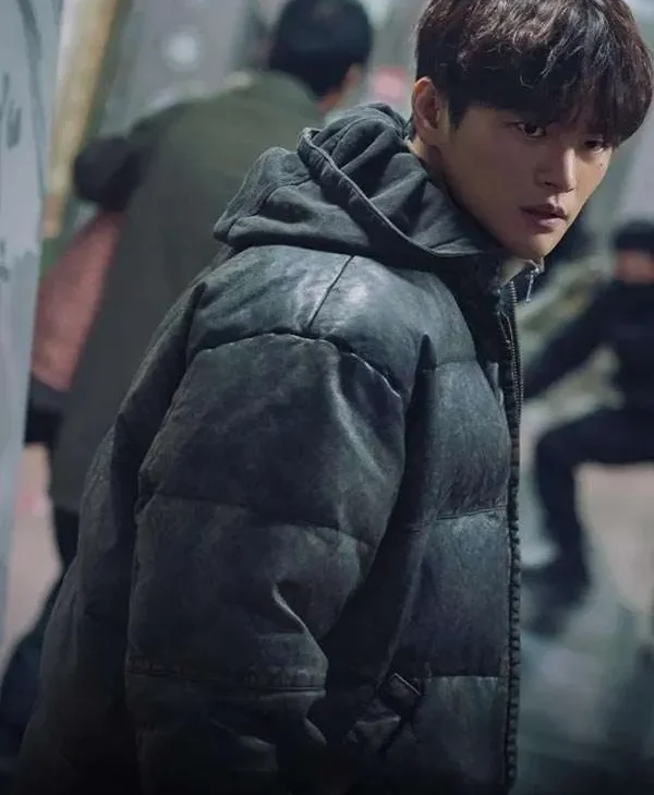 Twelve 2025 Seo In guk Black Puffer Jacket