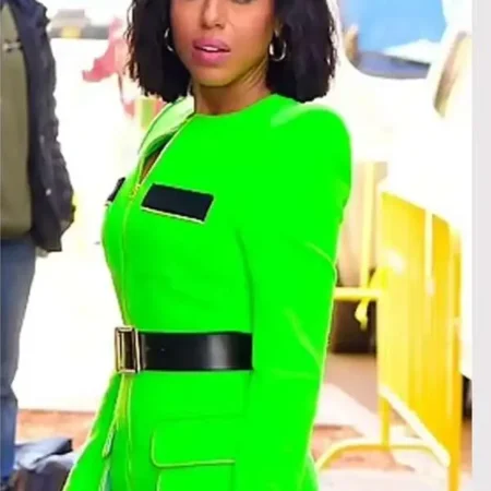 Unprisoned 2023 Paige Alexander Green Leather Jacket