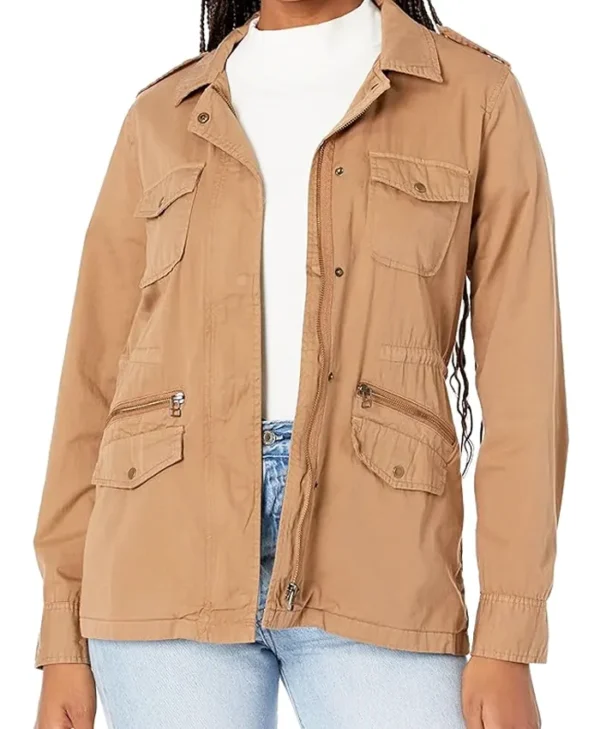 Untamed S01 Iris Quinn Cotton Jacket Side