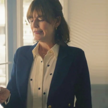 Untamed S01 Rosemarie DeWitt Blue Blazer