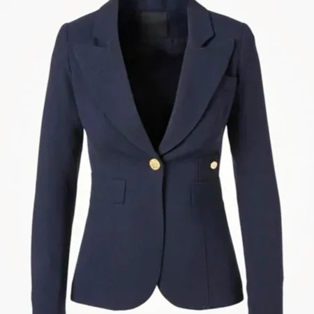 Untamed S01 Rosemarie DeWitt Blue Blazer Front