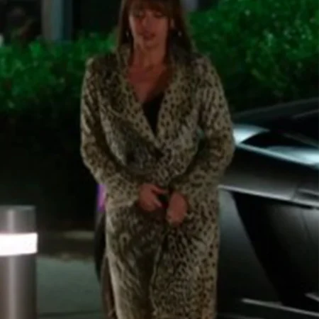 Vanessa Morgan Wild Cards S02 Leopard Coat webp