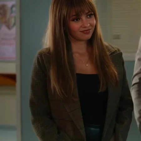 Vanessa Morgan Wild Cards S02 Two Tone Blazer webp