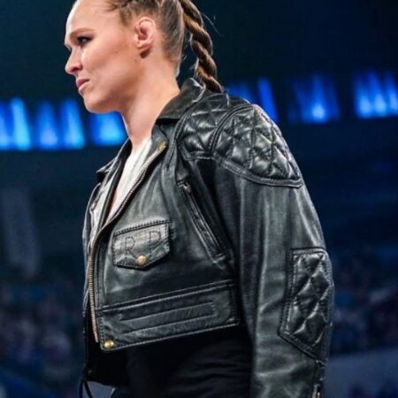 WWE 38 Ronda Rousey Leather Jacket
