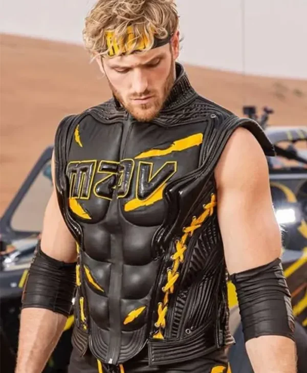 WWE Monday Night RAW Logan Paul Black Vest