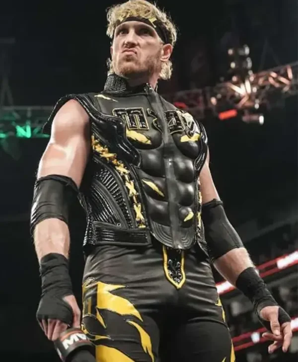 WWE Monday Night RAW Logan Paul Black Vest For Sale