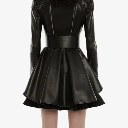 WWE Raw 2022 Beth Phoenix Black Leather Jacket