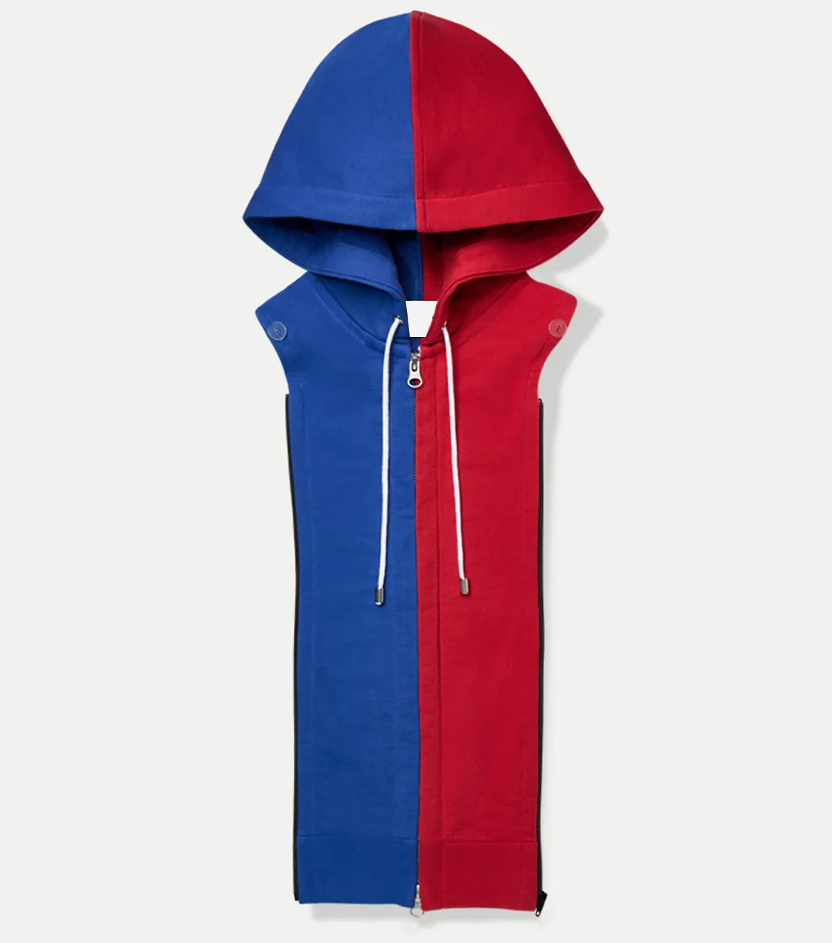 Women New York Giants Black Blazer Hoodie webp