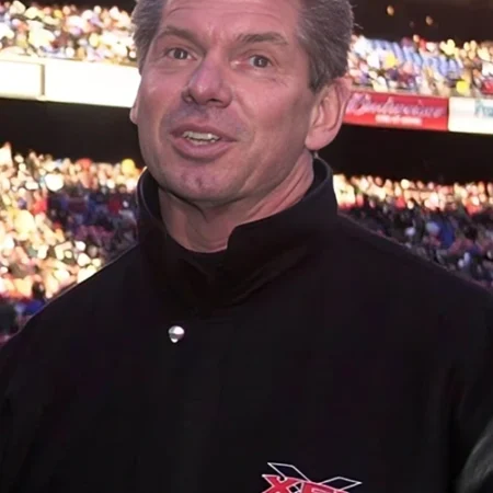 XFL Vince McMahon Bomber Jacket