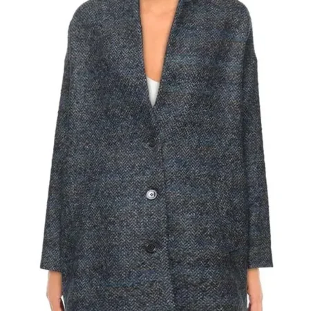 Yellowstone Kelly Reilly Tweed coat webp