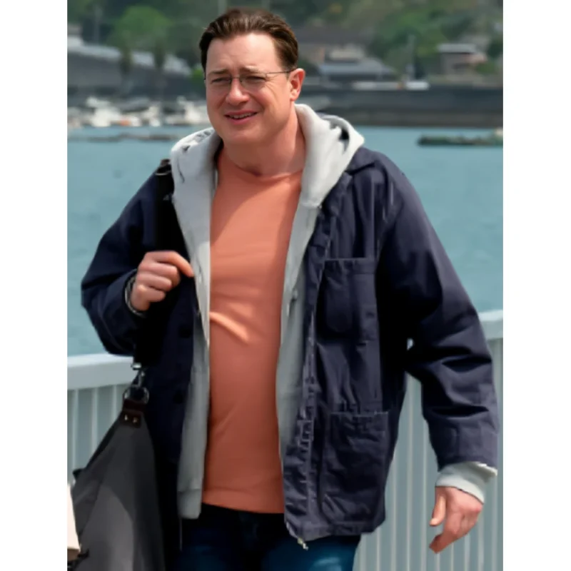 Brendan Fraser Rental Family 2025 Cotton Jacket