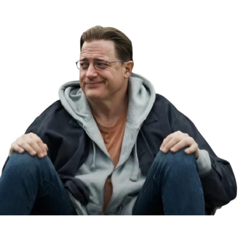 Brendan Fraser Rental Family 2025 Cotton Jacket
