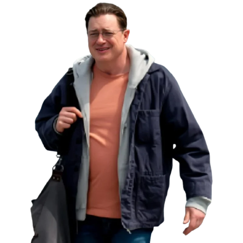 Brendan Fraser Rental Family 2025 Cotton Jacket