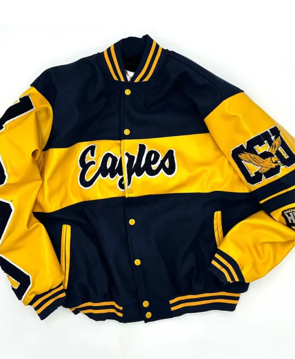 coppin state eagles ole skool jacket