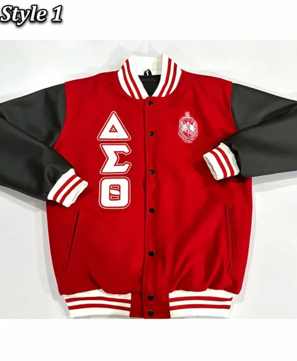 delta ole skool varsity jacket