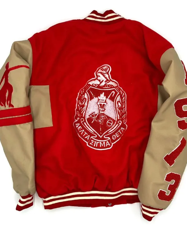 delta sigma theta ole skool letterman jacket for sale