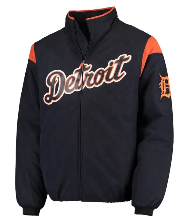 Detroit Tigers On Field Therma Base Thermal Full Zip Jacket