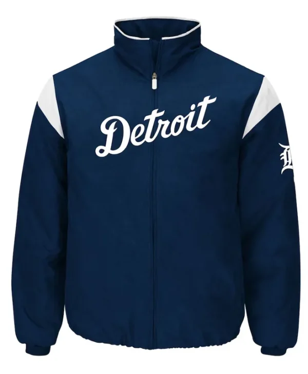 Detroit Tigers On Field Therma Base Thermal Full Zip Jacket