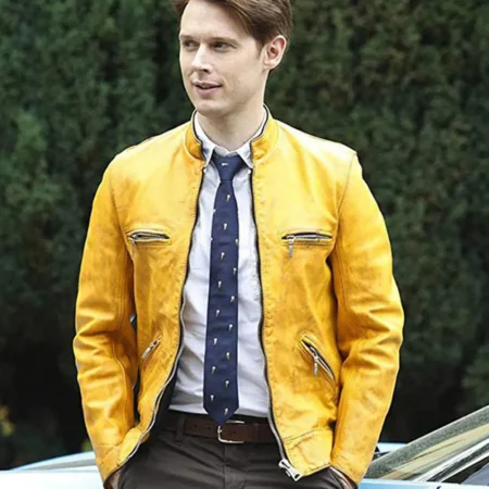 Dirk Gently s Holistic Detective Agency Yellow Leather Jacket