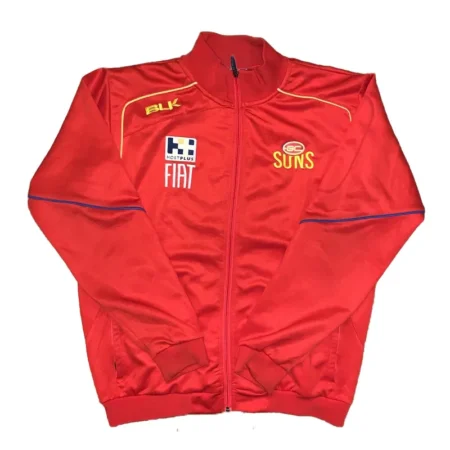 Gold Coast Suns On Field Red Jacket