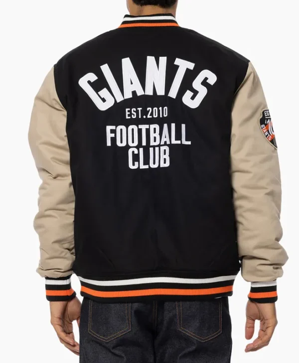 GWS Giants Lock Up Varsity Cotton Jacket