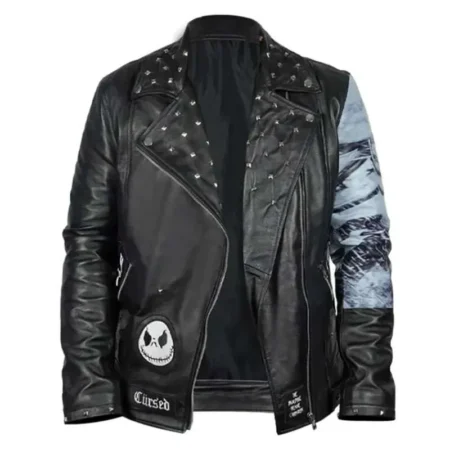 the nightmare before christmas studded jacket