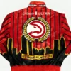 2 Chainz Atlanta Hawks x Jeff Hamilton Leather Jacket For Sale