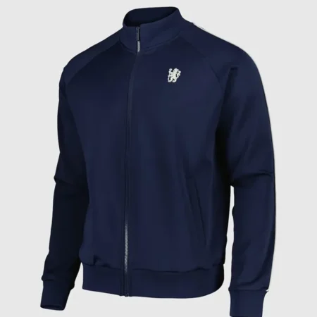 2025 Chelsea Football Club 1905 London Blue Unisex Varsity Bomber Track Jacket