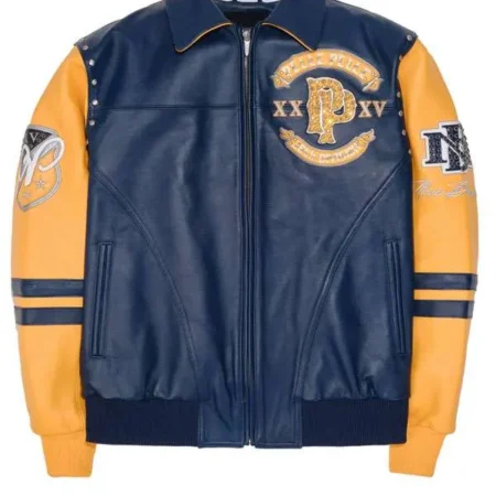 35th Division Panther Leather Jacket