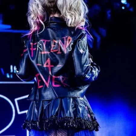 Alexa Bliss FrIENDs 4 EVER Leather Jackjet