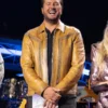 American Idol S23 Luke Bryan Brown Leather Jacket