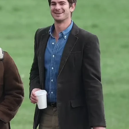 Andrew Garfield We Live in Time Black Blazer