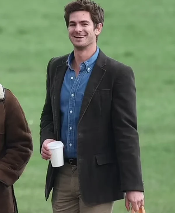 Andrew Garfield We Live in Time Black Blazer