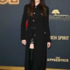 Anne Hathaway The Apprentice Movie Event Black Coat