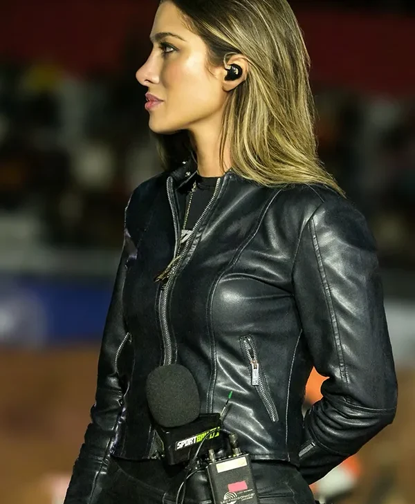 Arena Cross Brasil Vanessa Cataneo Faria Leather Jacket For Sale