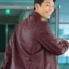 Bad and Crazy Wi Ha joon Maroon Jacket