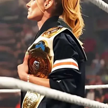 Becky Lynch Blue Bomber Jacket
