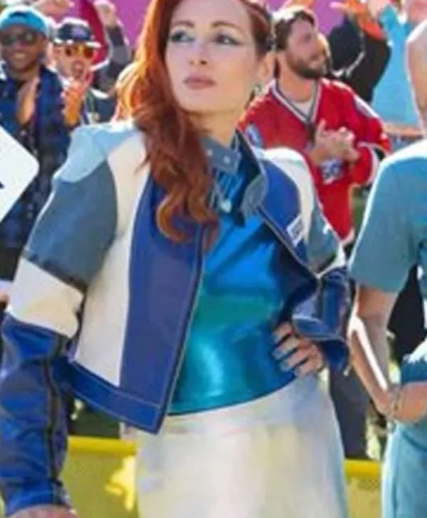 Becky Lynch Happy Gilmore 2 Leather Jacket For Sale