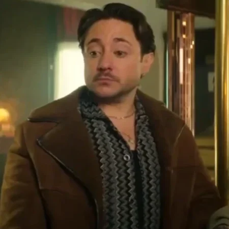 Brassic-S07-Ryan-Sampson-Brown-Shearling-Suede-Leather