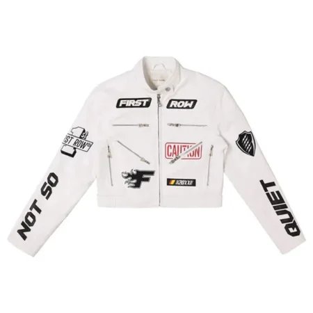 Buy WWE Charlotte Flair Cropped Racing Jacket