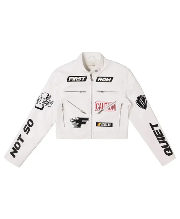 Buy WWE Charlotte Flair Cropped Racing Jacket