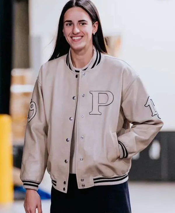 Caitlin Clark Letterman Jacket