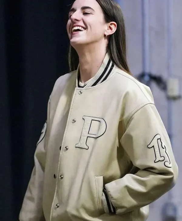 Caitlin Clark Letterman Jacket