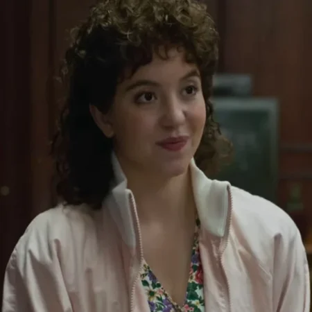 Christy-Sydney-Sweeney-Pink-Jacket-Side-600x729