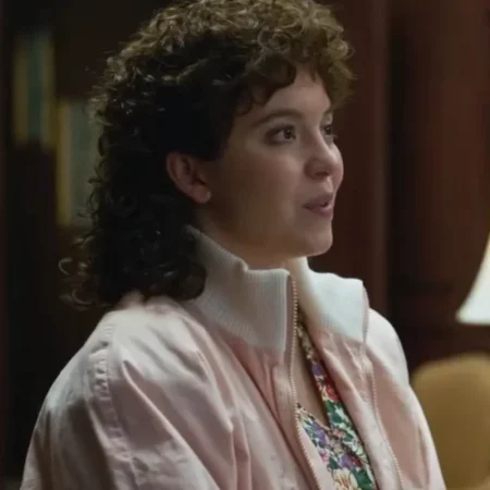 Christy-Sydney-Sweeney-Pink-Jacket-Side-600x729