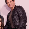 Disenchanted James Marsden Bomber Leather Jacket