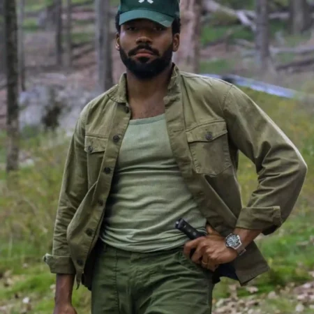 Donald Glover Mr and Mrs Smith 2024 Cotton Jacket